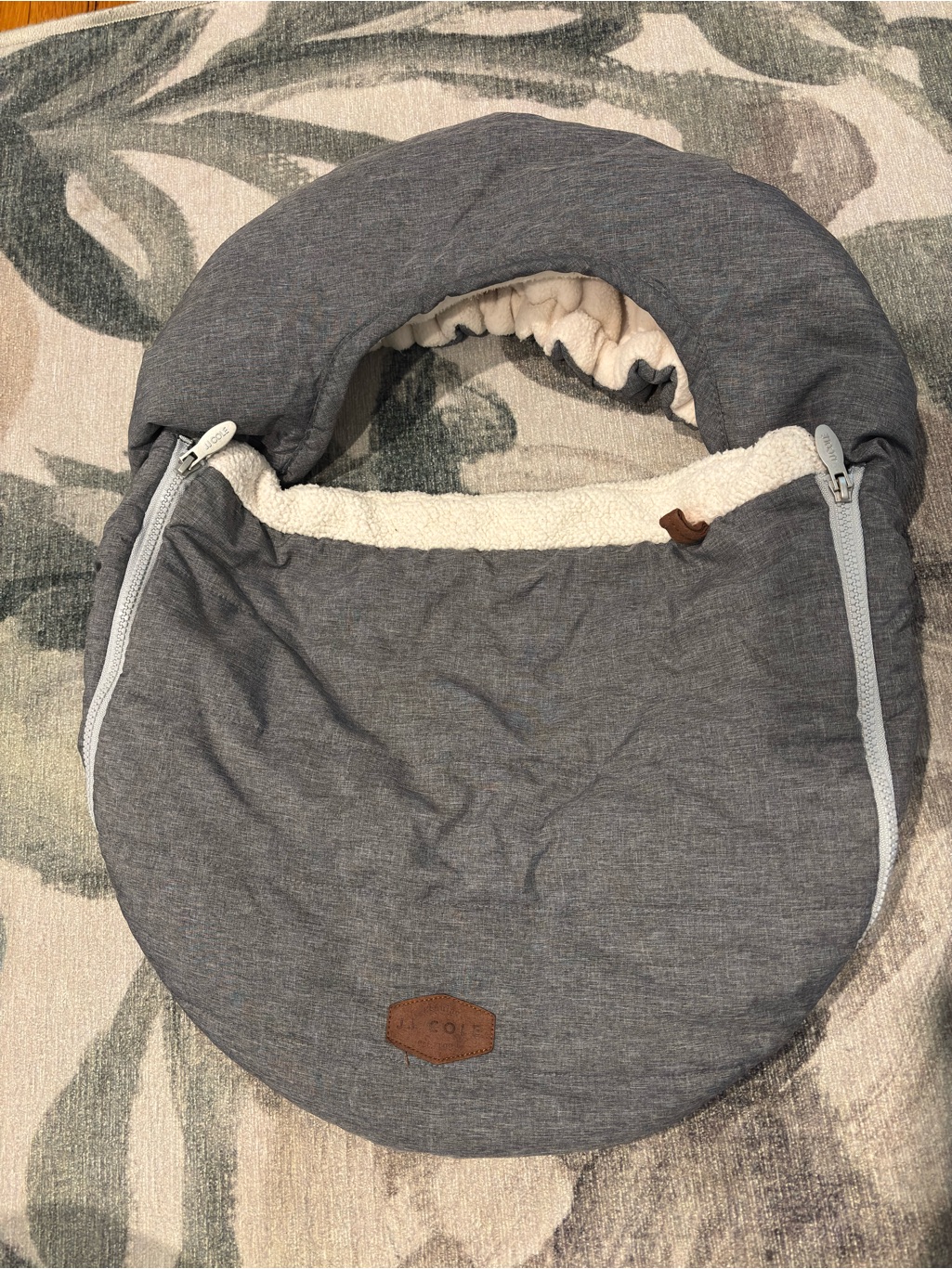 Jj Cole Car Seat Cover In GrayGrey For Infant Car Seat